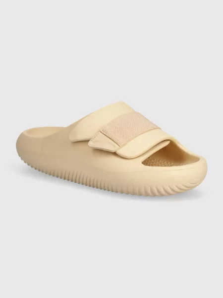 Чехли Crocs Mellow Luxe Recovery Slide бежово