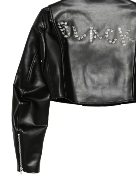 Kurtka Black Comme Des Garçons biker czarna