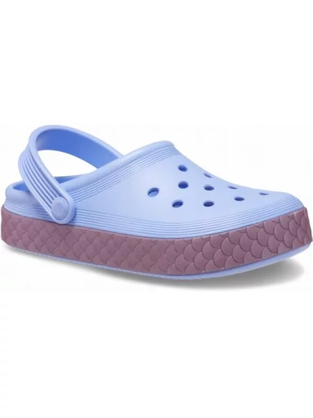 Chodaki Dla Dzieci Crocs Crocband Clean Reflect Mermaid Clog fioletowe