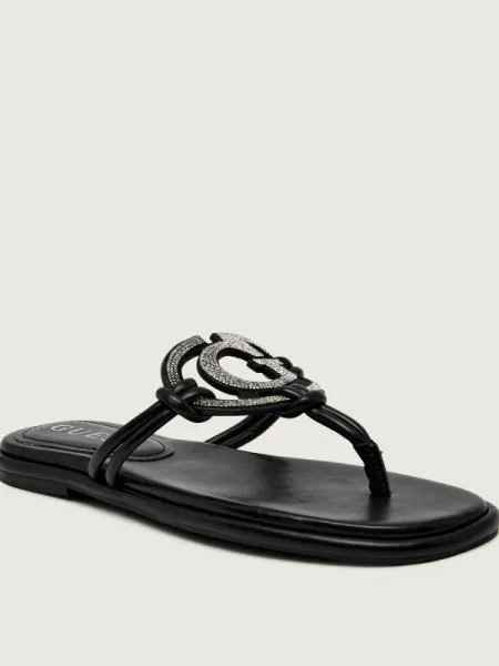 Șlapi Guess negru