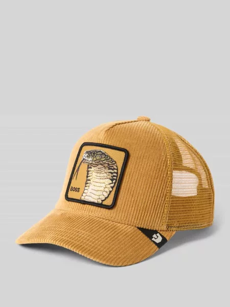 Czapka z daszkiem typu trucker z haftowanym motywem Goorin Bros
