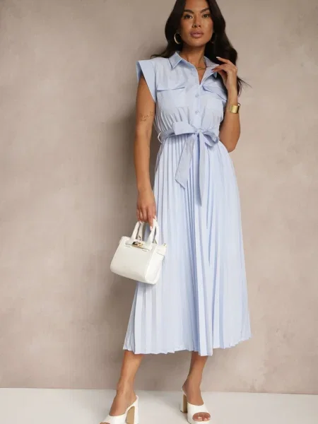 Rochie Lirabelle deschis albastru