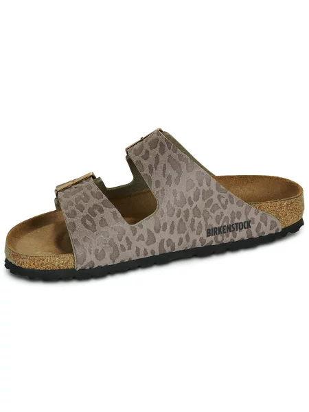 BIRKENSTOCK Saboți Arizona gri taupe / gri piatră bej