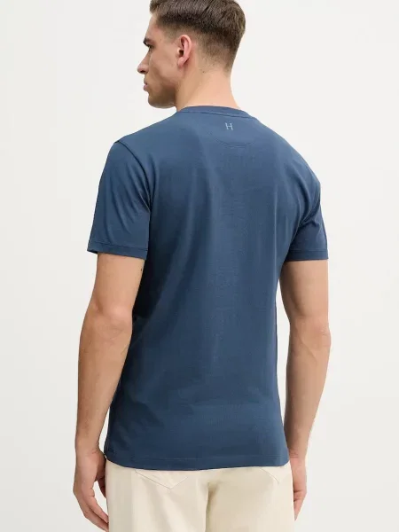 Hackett London póló nyomott mintás kék
