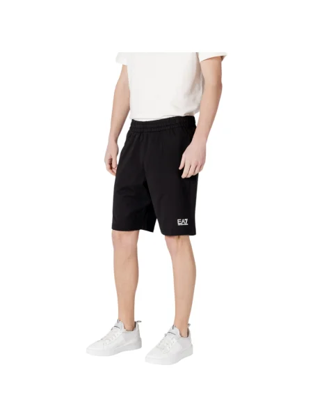 Emporio Armani Pantaloni scurți sport PJVRZ negru