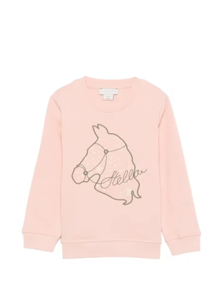 Bluza dziecięca Stella Mccartney różowa