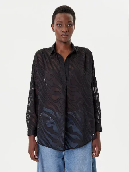 French Connection Bluza črna