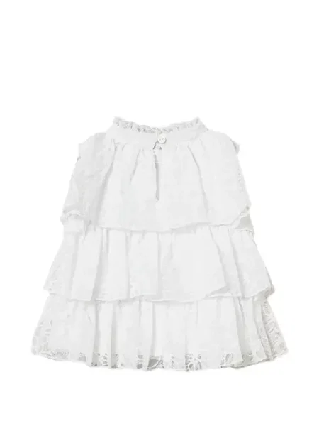 Top dziecięcy Twinset biały