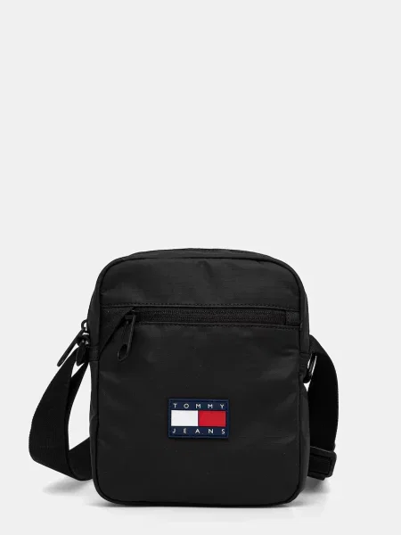 Tommy Jeans Geantă de umăr DAILY' negru