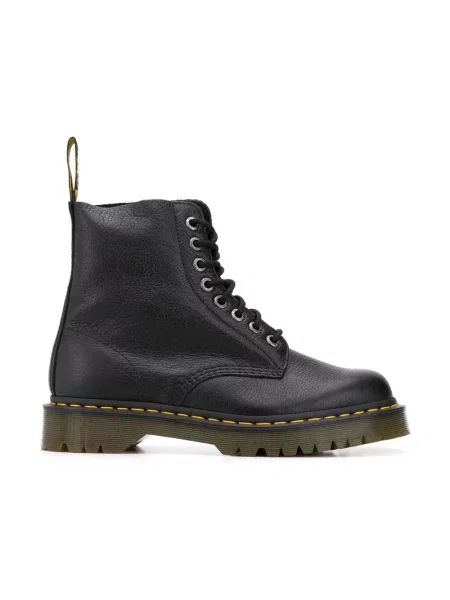 Botki Dr. Martens sznurowane skórzane czarne