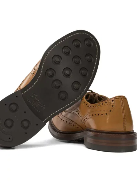Pantofi derby Tricker's maro