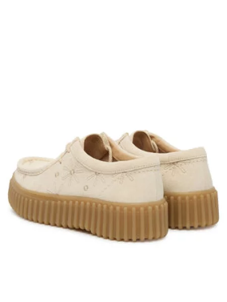 Cipele Clarks Torhill Bee Écru