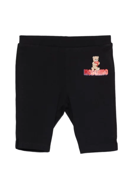 Legginsy dziecięce Moschino czarne