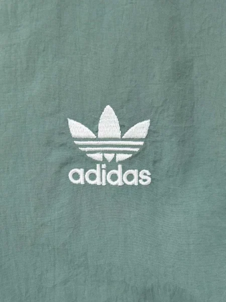 Sneakerși Adidas din piele verde