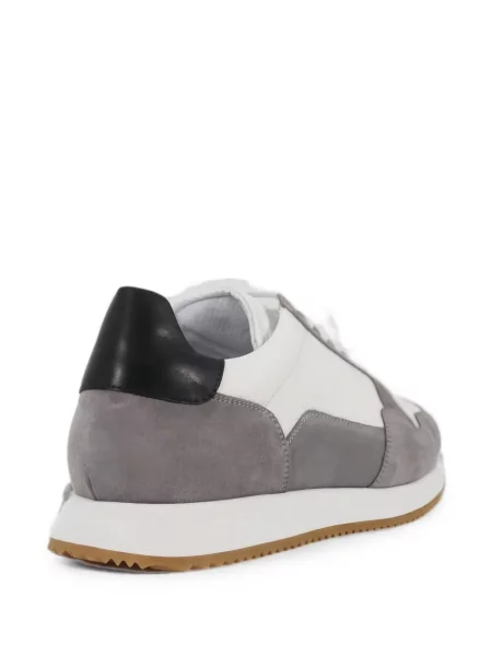 Sneakerși G. Brown Shoes din piele alb