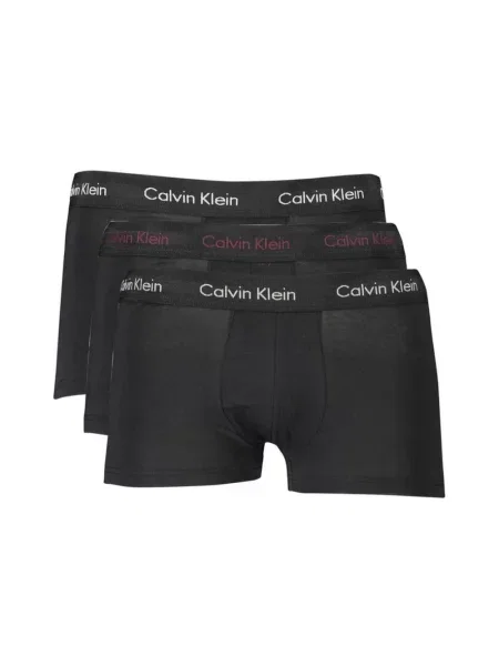 Zestaw majtek Calvin Klein z niską talią czarny