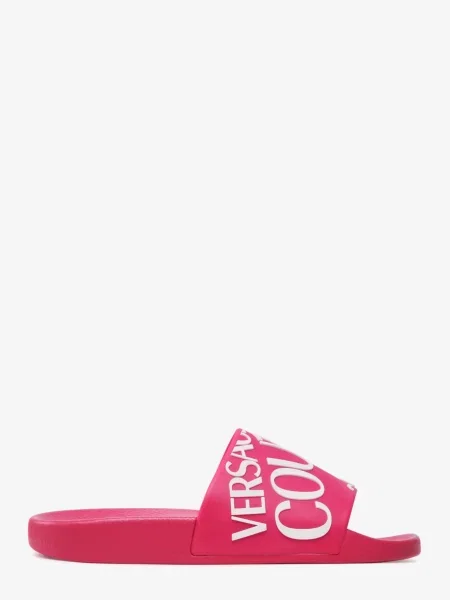 Шлепанцы Versace Jeans Couture розовые