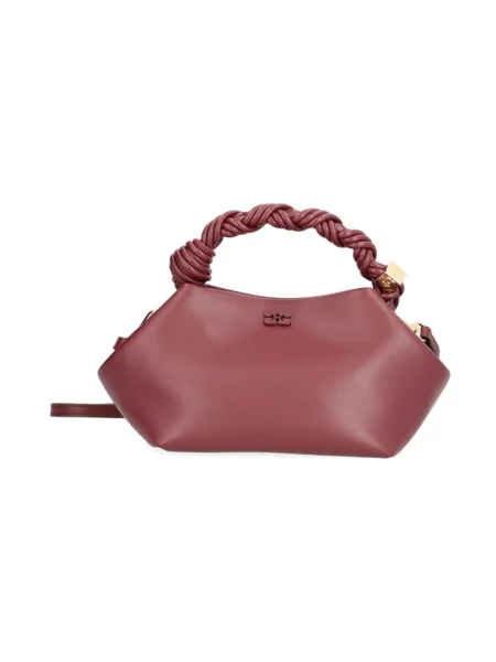 Torebka crossbody Ganni brązowa