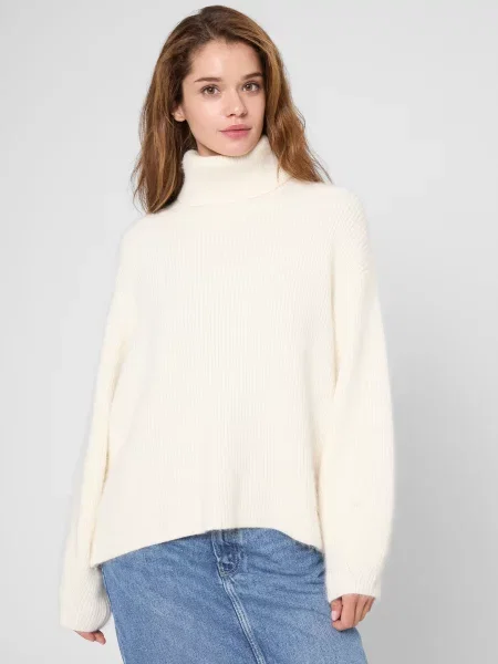 Светр PRPY віскоза/нейлон білий