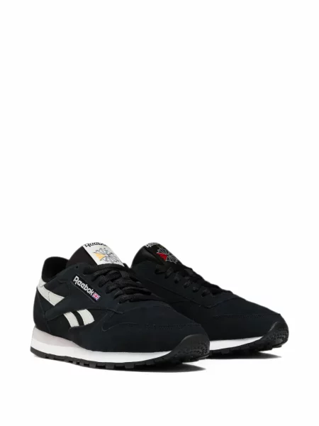 Δερμάτινα sneakers Reebok Classic Leather κλασικό μαύρο