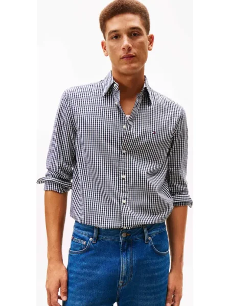 Tommy Hilfiger Cămașă FLEX | regular fit negru