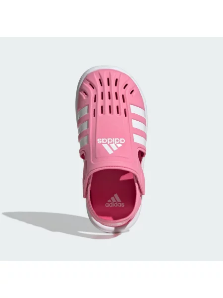 Sandály Adidas s plnou špičkou bílé