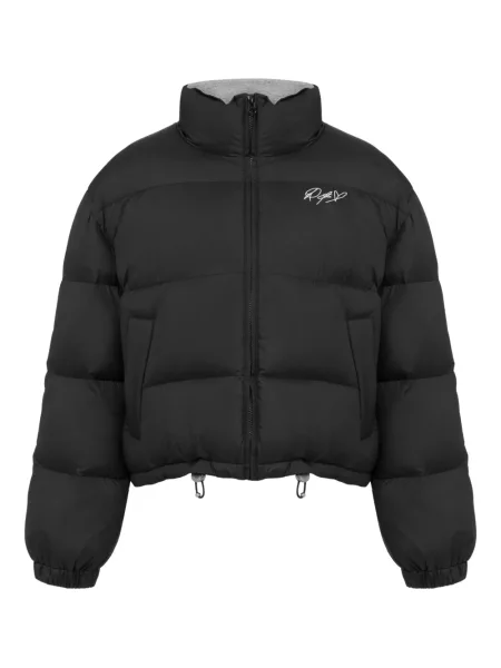 Pikowana kurtka jeansowa Moschino Jeans czarna