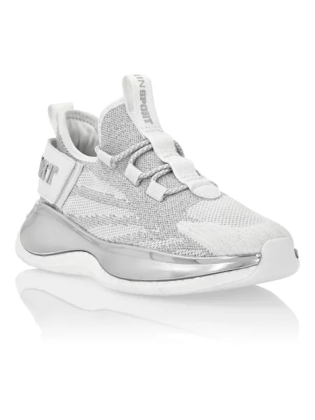 Sneakersy Plein Sport białe