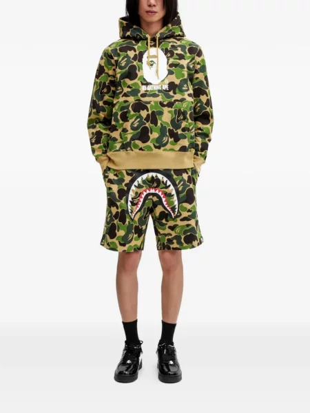 Hanorac cu glugă A Bathing Ape® cu model camuflaj
