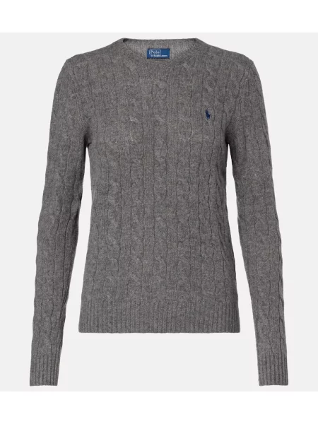 Pulover Polo Ralph Lauren de lână gri