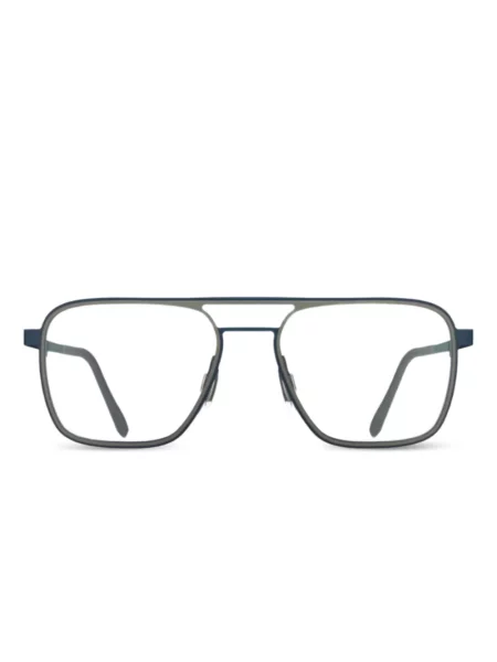 Ochelari de soare Blackfin cu imprimeu geometric gri