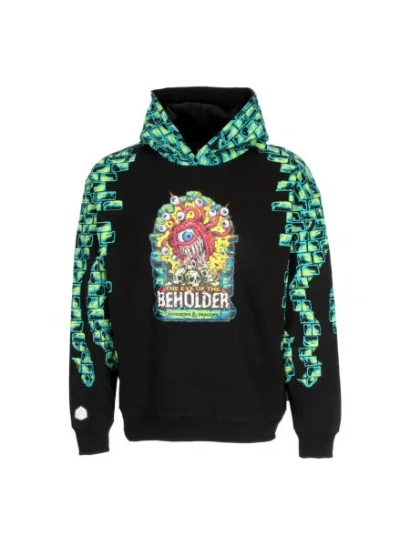 Bluza z kapturem Octopus czarna
