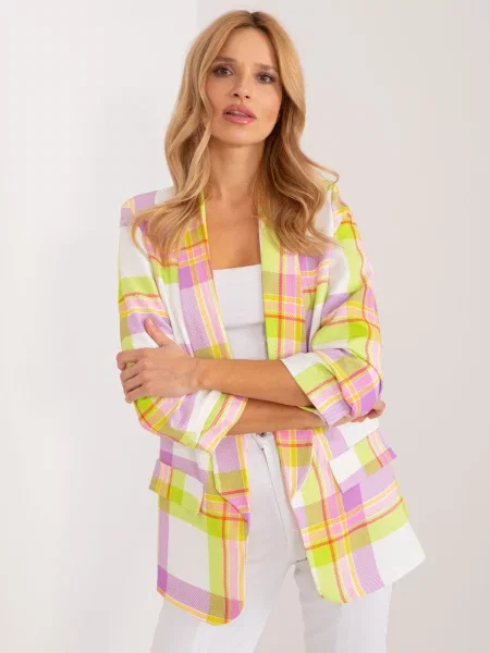 Geacă Fashionhunters cu imagine verde