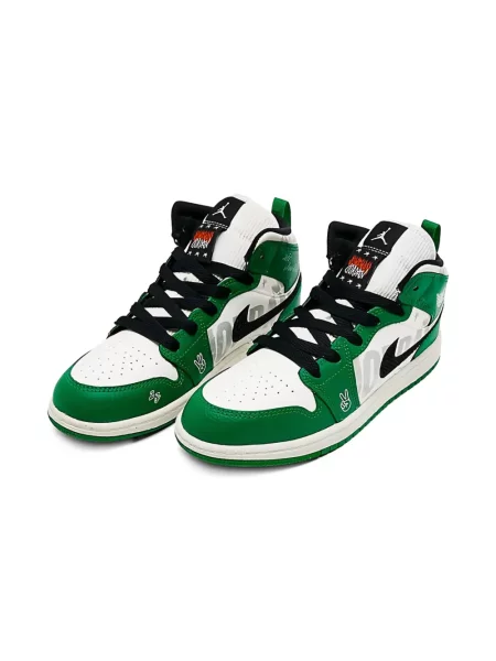 Sneakersy dziecięce Jordan zielone