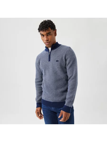 Lacoste светр синій