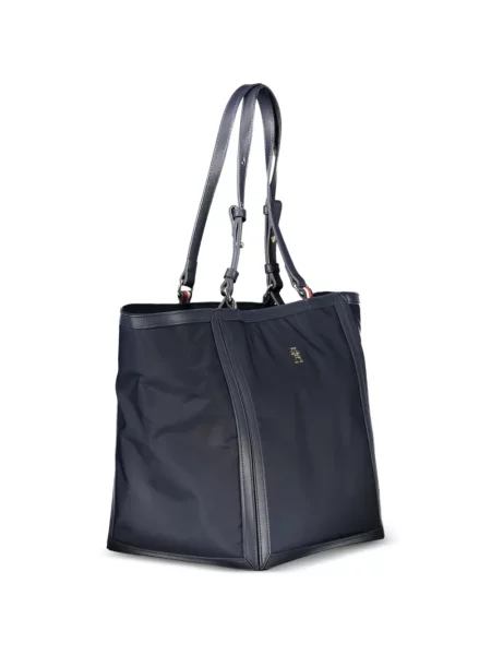 Shopper táska Tommy Hilfiger autogrammal kék