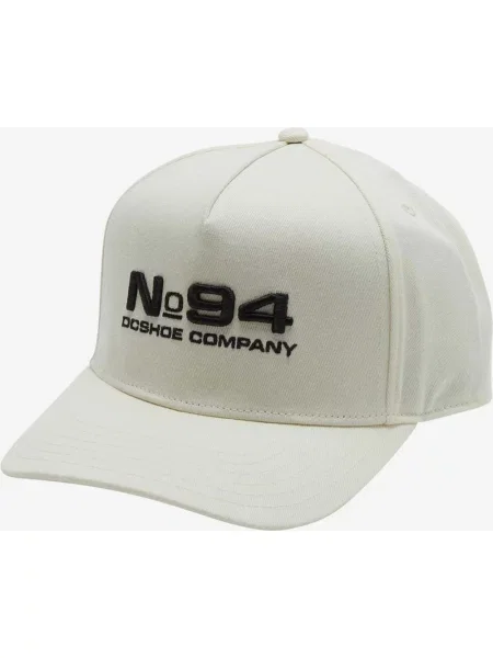 Czapka z daszkiem DC Shoes Static 94 biało-czarna biała