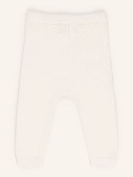 Petit Bateau Zestaw: Sweter I Spodnie Z Dzianiny weiss czerwone
