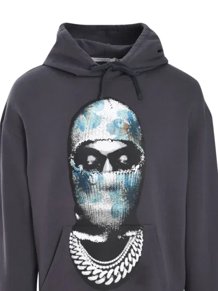 Hoodie Ih Nom Uh Nit με σχέδιο γκρι
