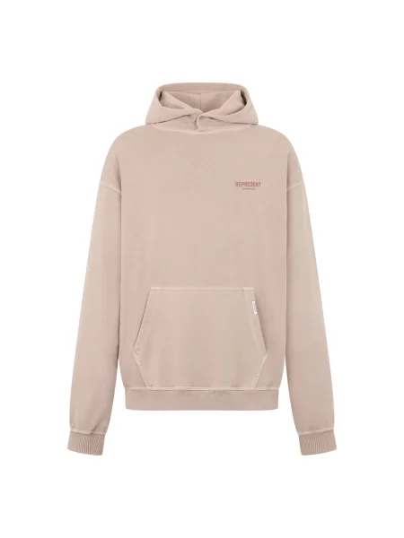 Bluza z kapturem Represent beżowa