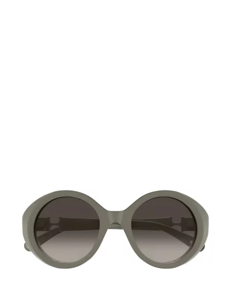 Ochelari de soare rotunzi Chloé Eyewear gri