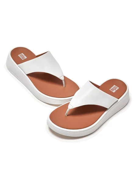 Pantofi Fitflop din piele alb