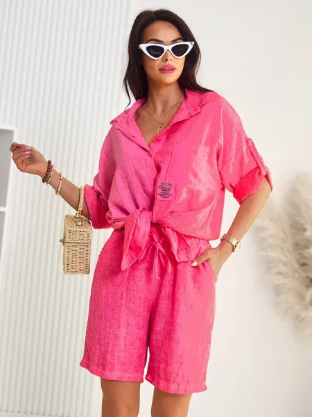 Cămașă Resti de in roz