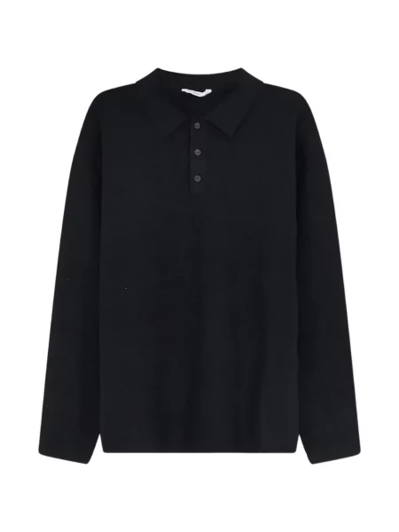 Gulerat tricou polo Hevo negru