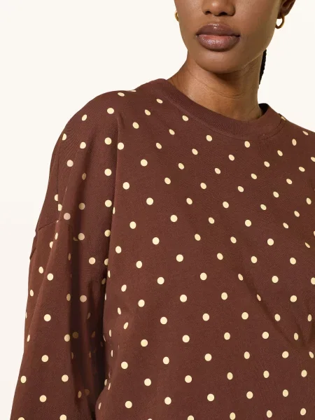 Oh April Koszulka Z Długim Rękawem braun brązowa