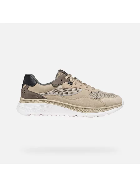Sneakerși Geox alb