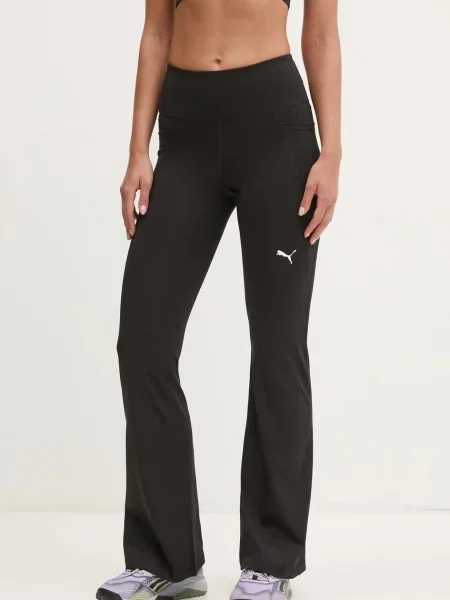 Puma legginsy treningowe Essentials gładkie czarny