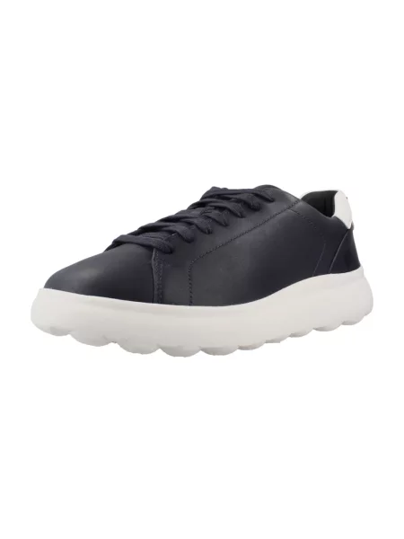 Sneakersy Geox skórzane niebieskie