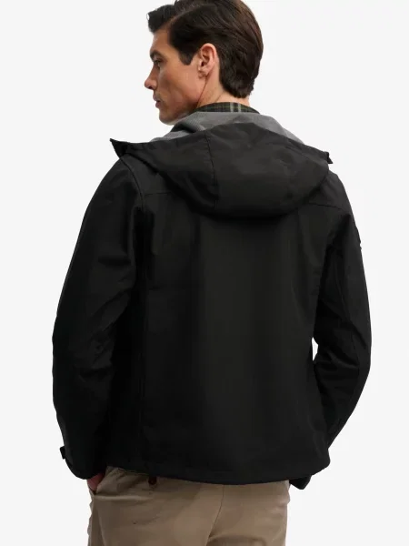 Superdry & Co Prechodná bunda čierna