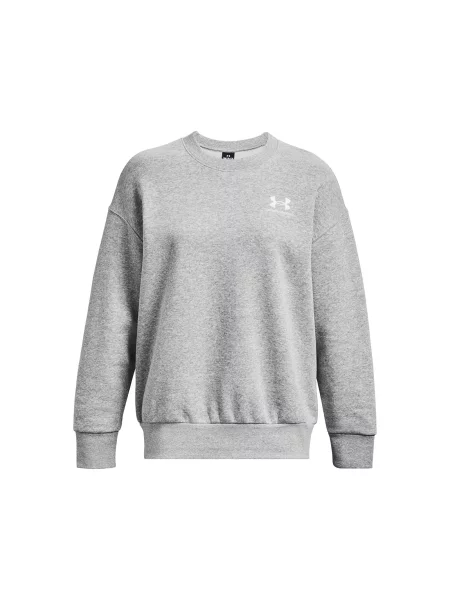 Dámska mikina Under Armour Icon Fleece Crew mod grey light heather/white sivá